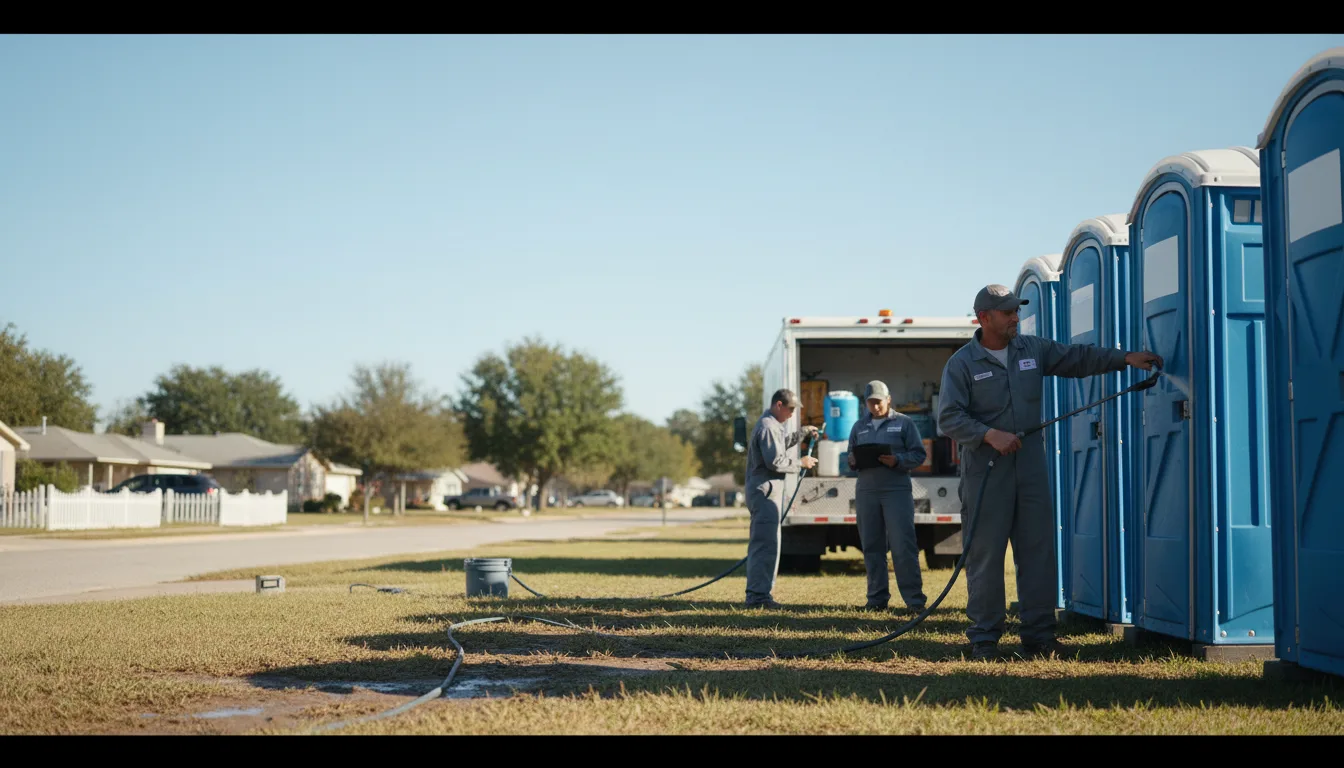 Long-Term Portable Toilet Rental in Dunbar, NE near me